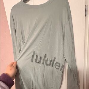 Lululemon Teal Long Sleeve Shirt